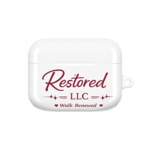 AirPod Case — “Restored LLC” Inspirational Logo Protective Case