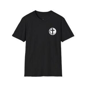 Christian Cross Pocket T-Shirt – Minimal Faith Logo Tee