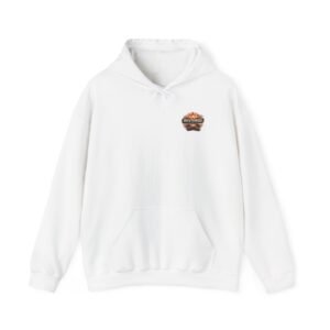 Restored Logo Hoodie — Rustic Firecamp Graphic Pullover