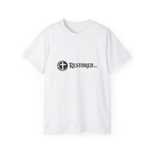 Restored LLC T‑Shirt — Christian Cross Logo Tee